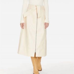 NEW MARIE OLIVER greenwich skirt in sand